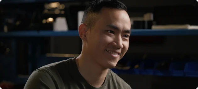 Andy Hoang, Aviron founder and CEO