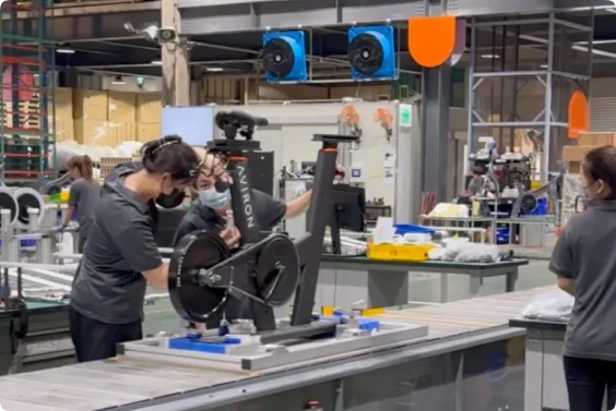 Aviron research and development facility