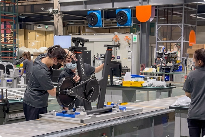 Aviron research and development facility