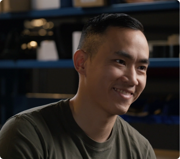 Andy Hoang, Aviron founder and CEO