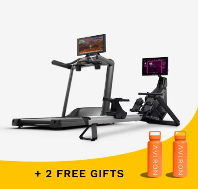 Strong Rower + Victory Treadmill