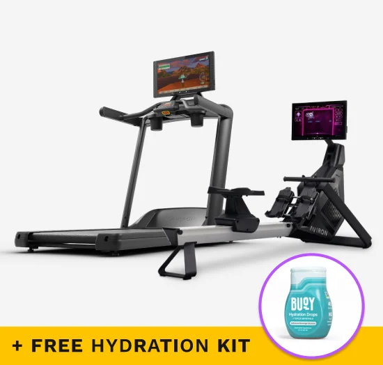 Strong Rower + Victory Treadmill