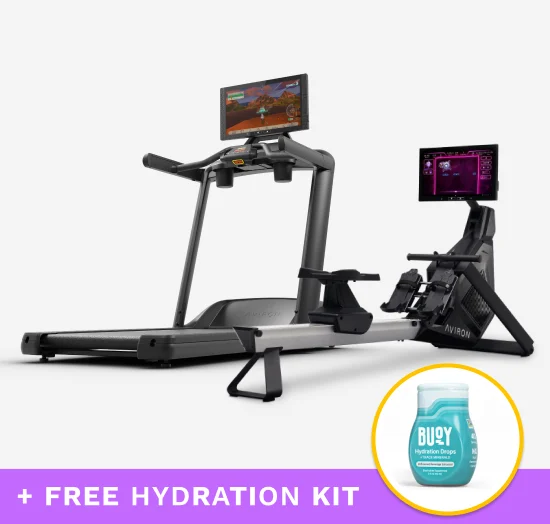 Strong Rower + Victory Treadmill