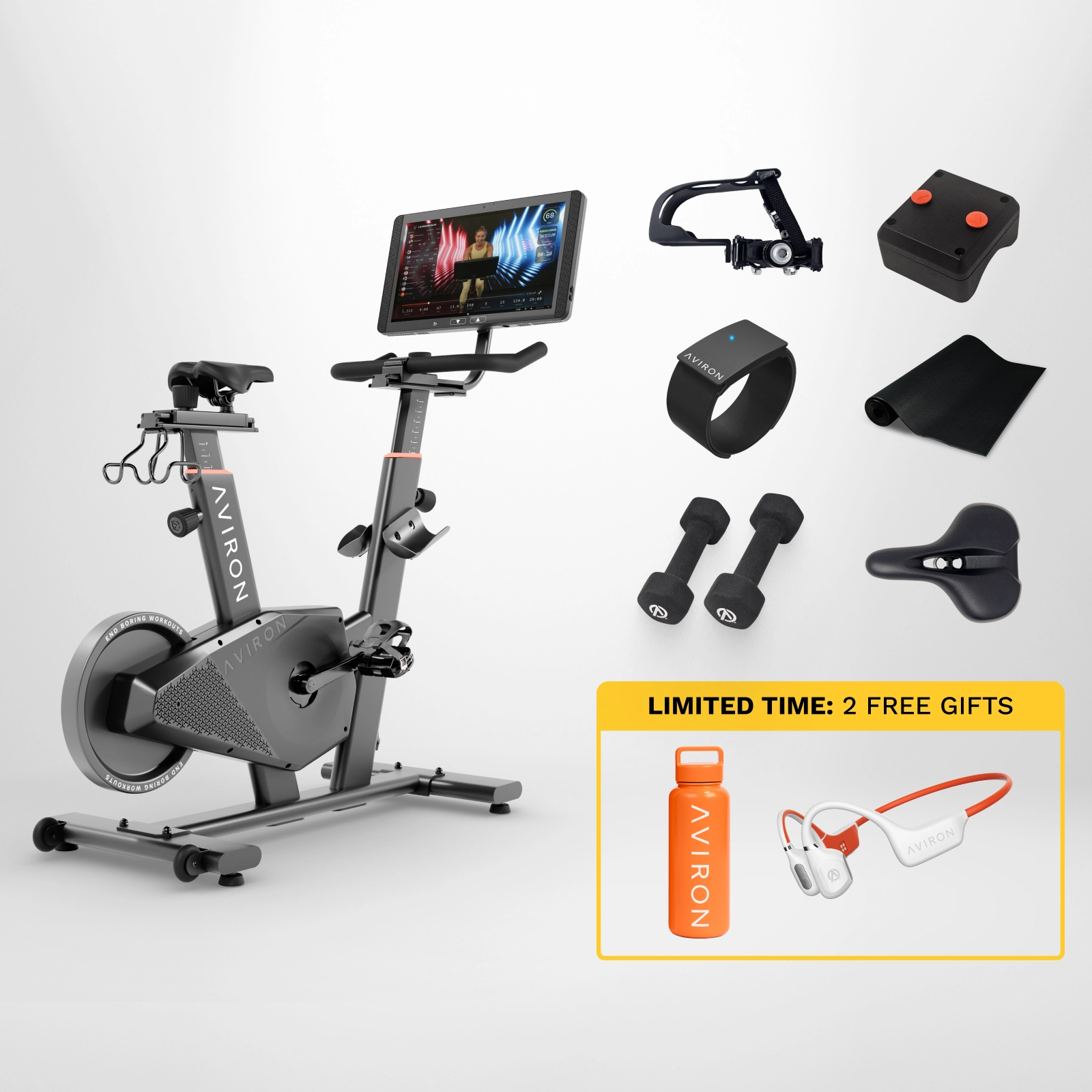 Aviron Fit Bike Platinum Package