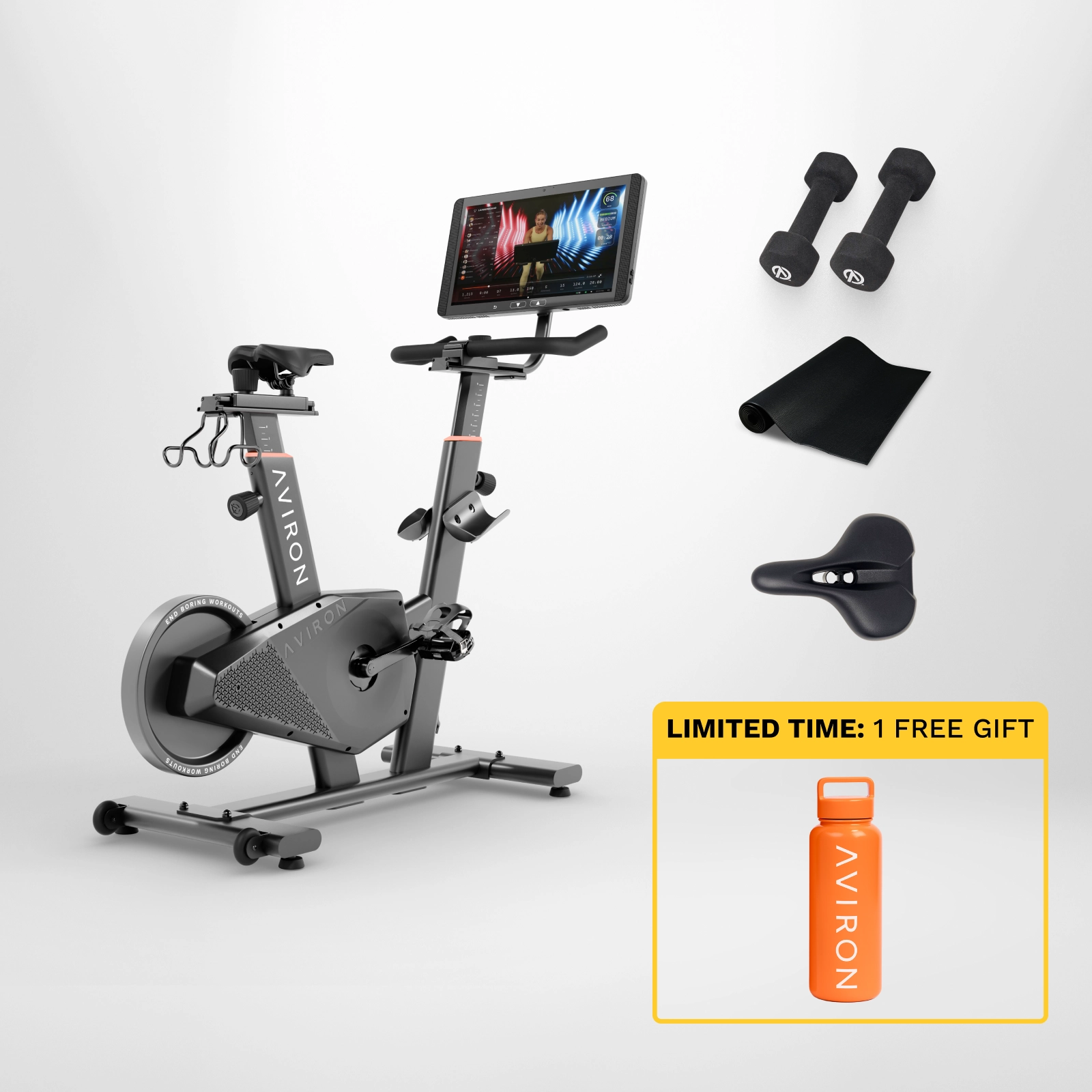 Aviron Fit Bike Premium Package