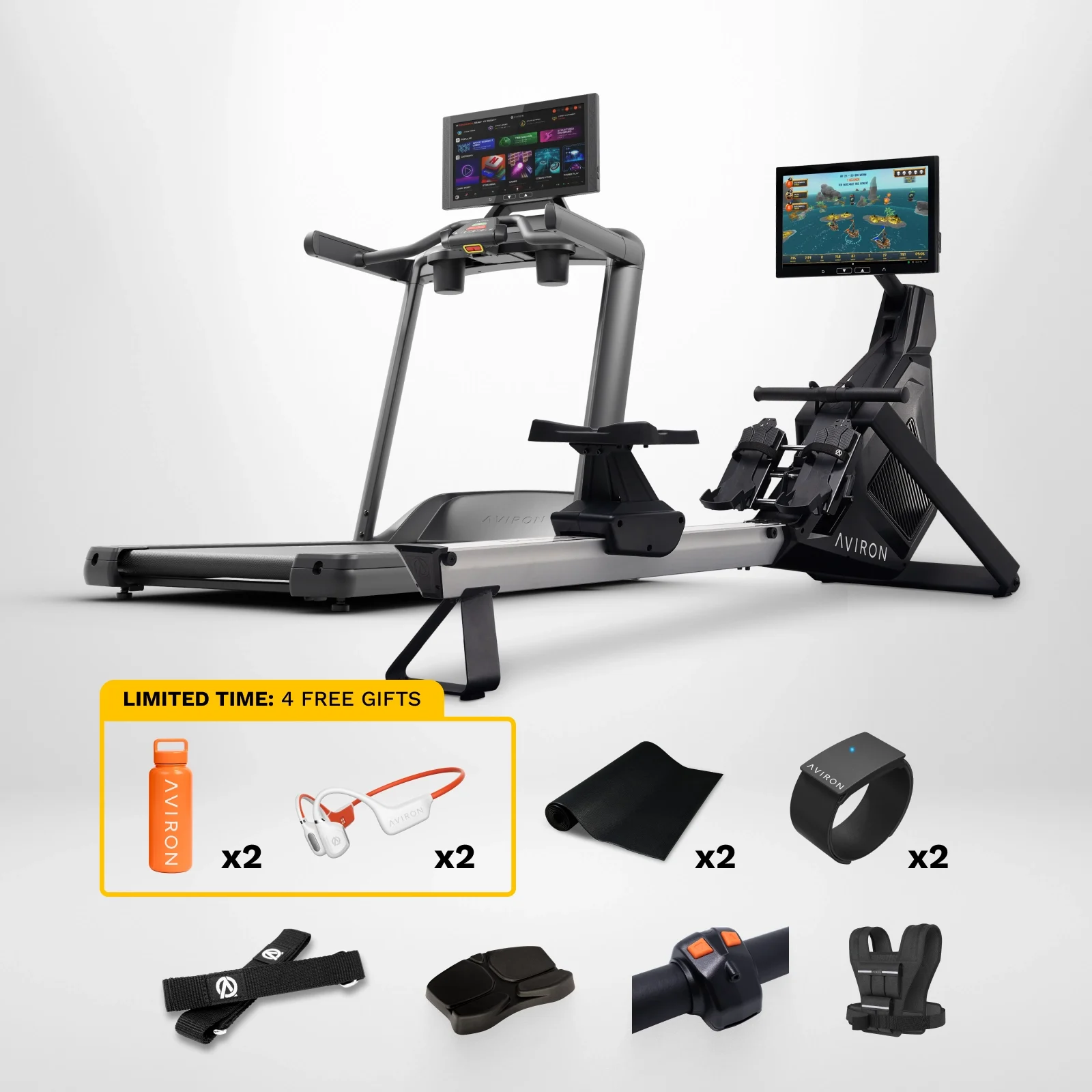 Strong Rower & Victory Treadmill - Ultimate Package